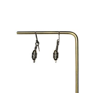 Elegant Silver and Gold Dangle Earrings